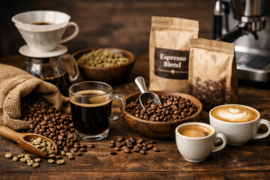 Wat is het verschil tussen single origin en blend koffiebonen? 