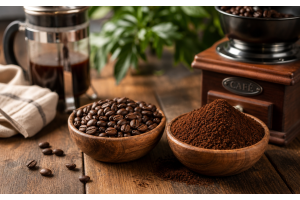 Wat is het verschil tussen vers gemalen koffie en voorgemalen koffie?