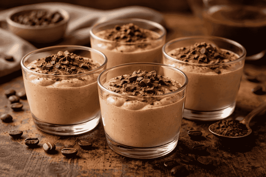 Koffiemousse: romig dessertrecept
