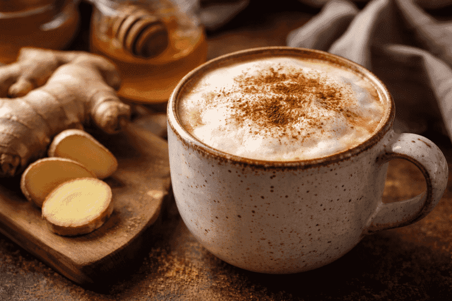 Cappuccino gember: koffie met extra pit!