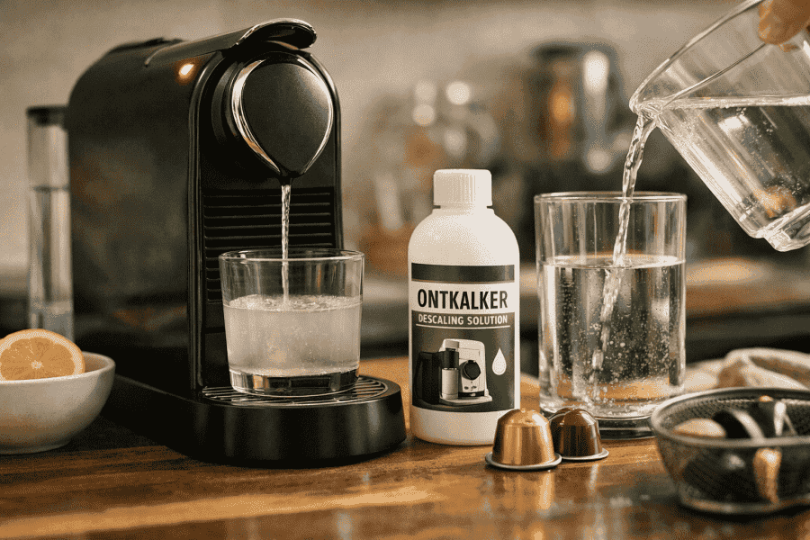 Hoe moet je een Nespresso machine ontkalken?