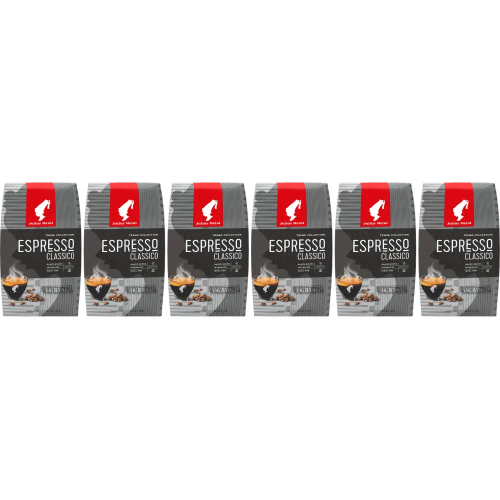 Julius Meinl Trend Collection Espresso Classico - koffiebonen - 6 x 1 kilo