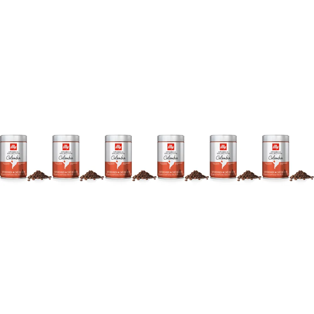 illy - Arabica selection Colombia - 6 x koffiebonen - 250 gram
