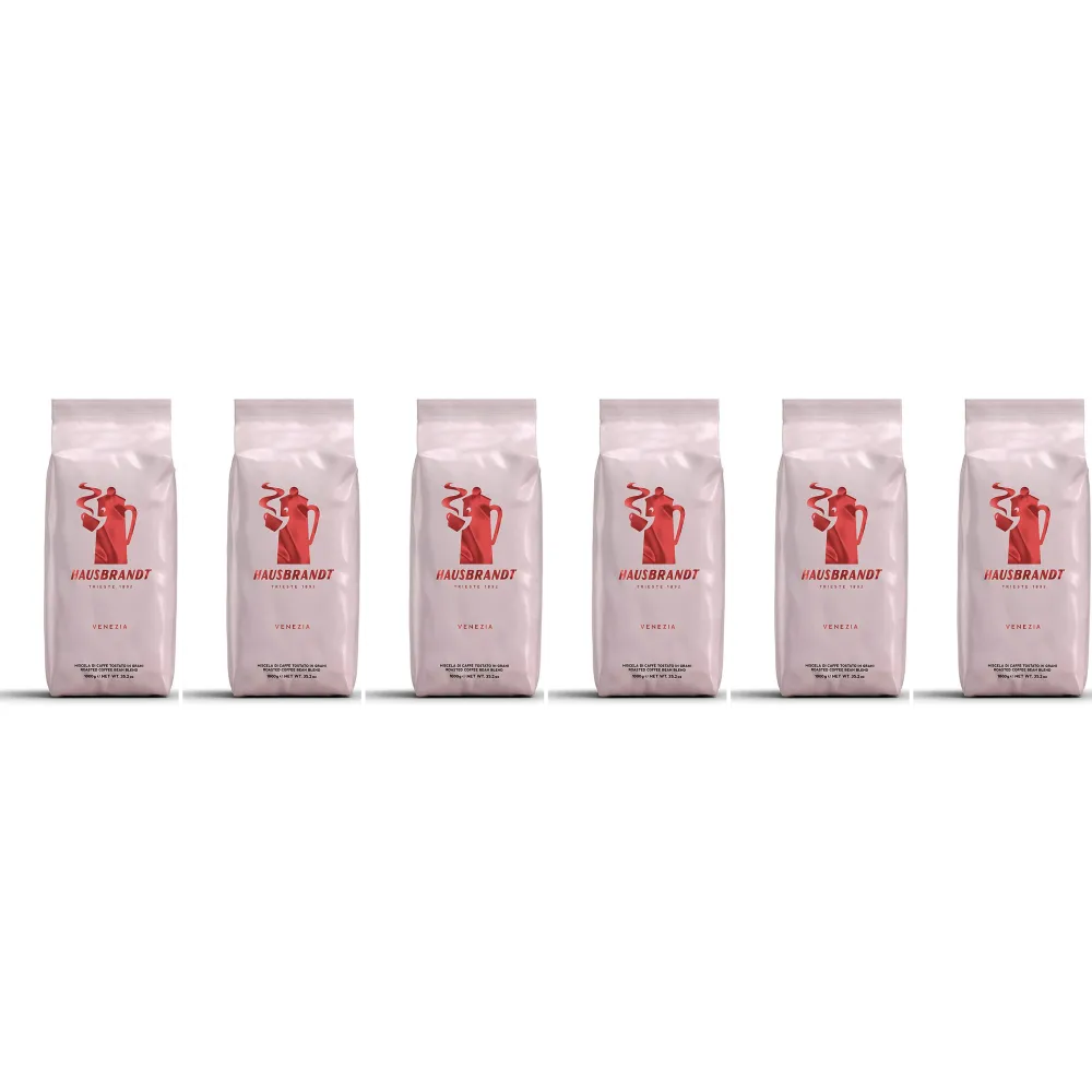 Hausbrandt Venezia - Koffiebonen - 6 x 1 kilo
