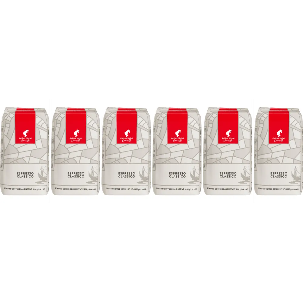 Julius Meinl Espresso Classico Italian Line - koffiebonen - 6 x 1 kilo
