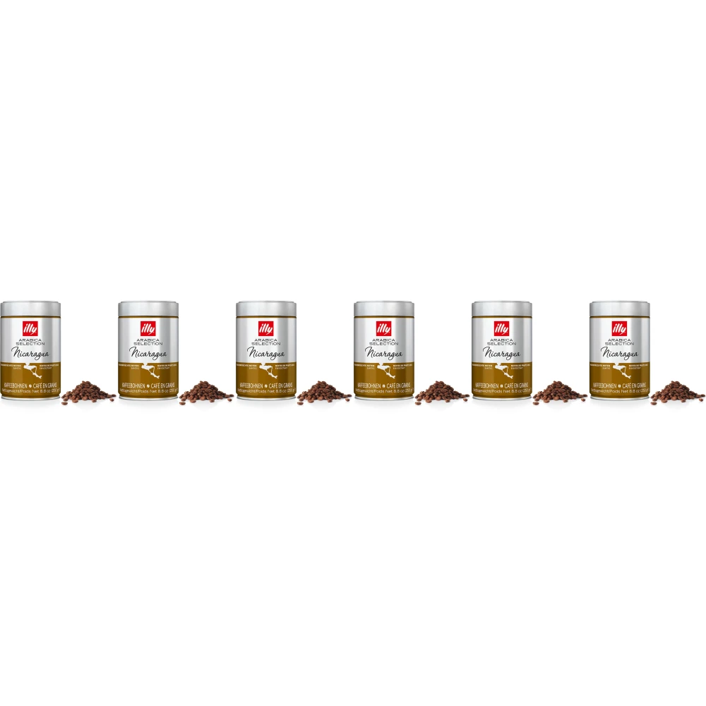illy - koffiebonen - 6 x Arabica Selectie - Nicaragua - 250 gram