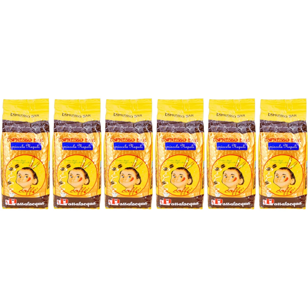 Passalacqua Miscela Napoli - koffiebonen - 6 x 1 kilo
