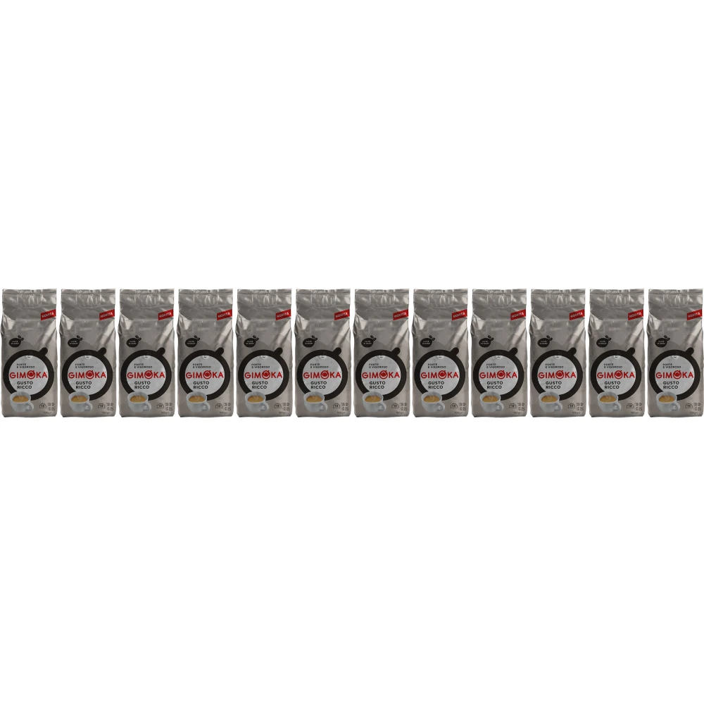 Gimoka Gusto Ricco - koffiebonen - 12 x 1 kilo