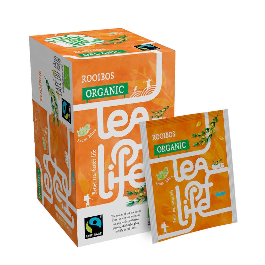 Rooibos - Biologisch & Fairtrade - Tea of Life - 25 theezakjes