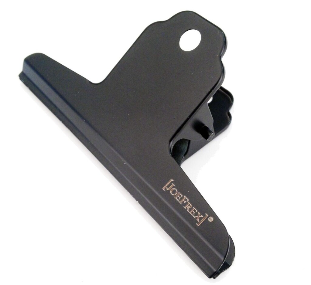 JoeFrex koffiezak afsluiter - zwarte koffie clip - 1 stuk