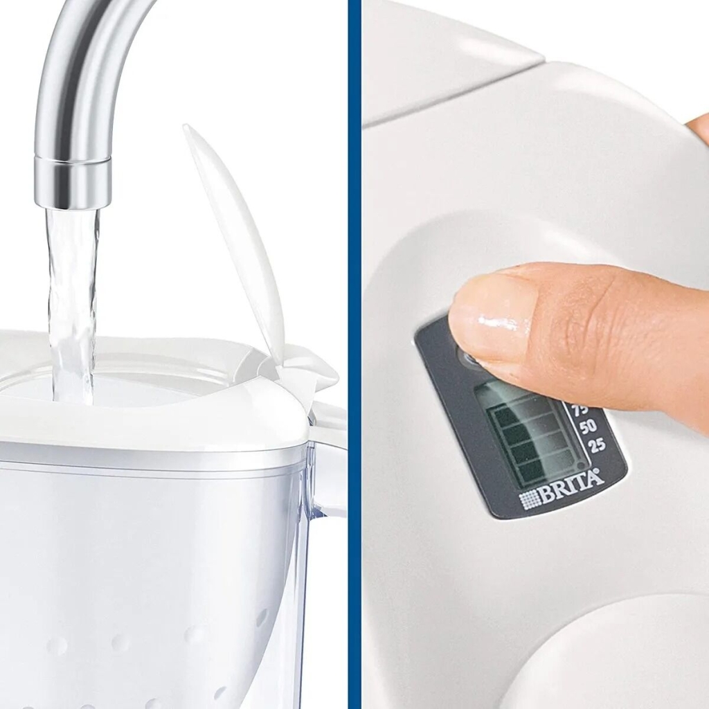 Brita - Waterfilterkan Marella Wit + 1 Maxtra Filterpatroon 2,4L
