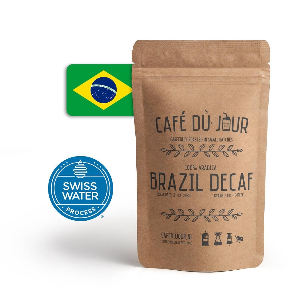 Café du Jour 100% arabica Decaf Brazil Swiss Water®