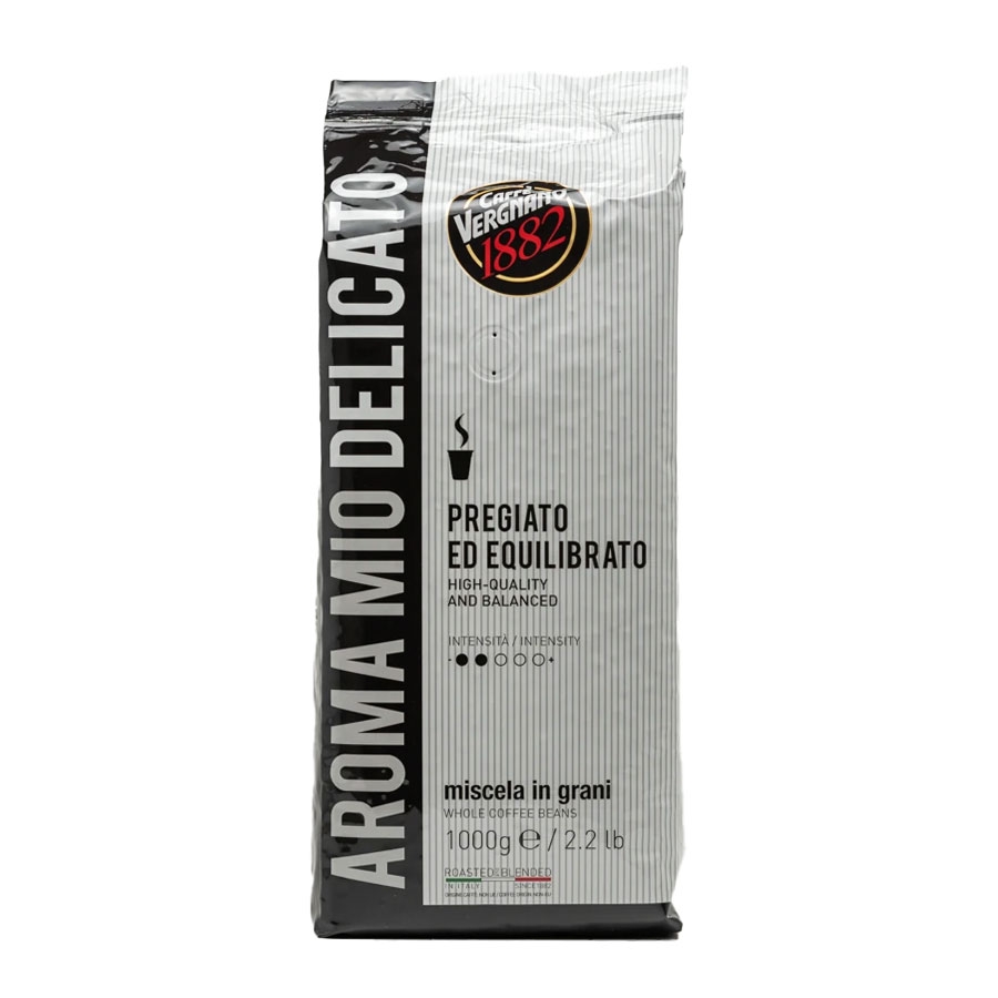 Caffe Vergnano 1882 aroma mio delicato - koffiebonen - 1 kilo