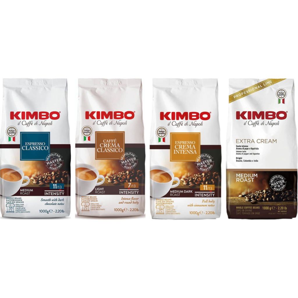 Kimbo Proefpakket Klassiek Italiaans - 4 x 1 kilo