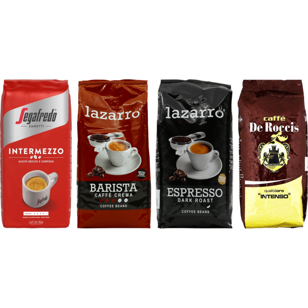 Italiaanse Espresso Selectie - 4 x 1 kilo koffiebonen