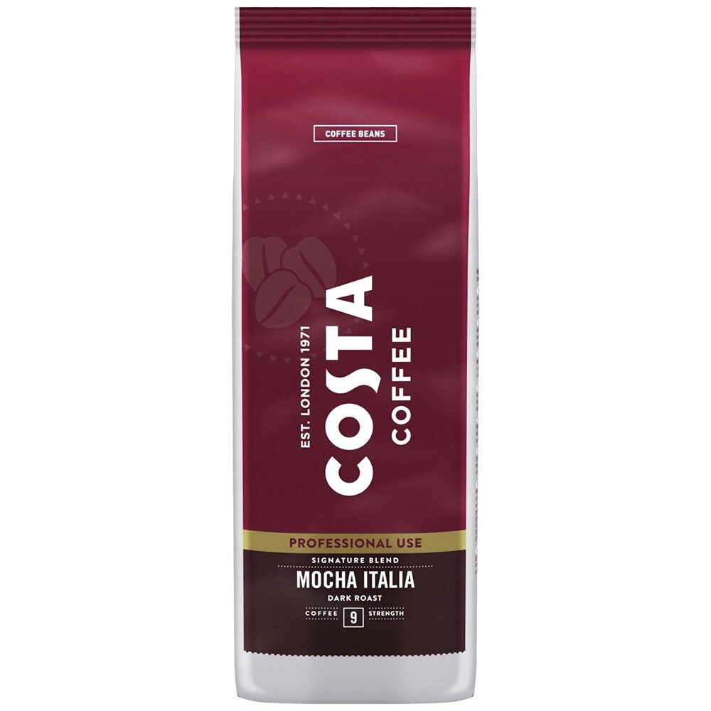 Costa Coffee Professional Mocha Italia Dark Roast - koffiebonen - 1 kilo