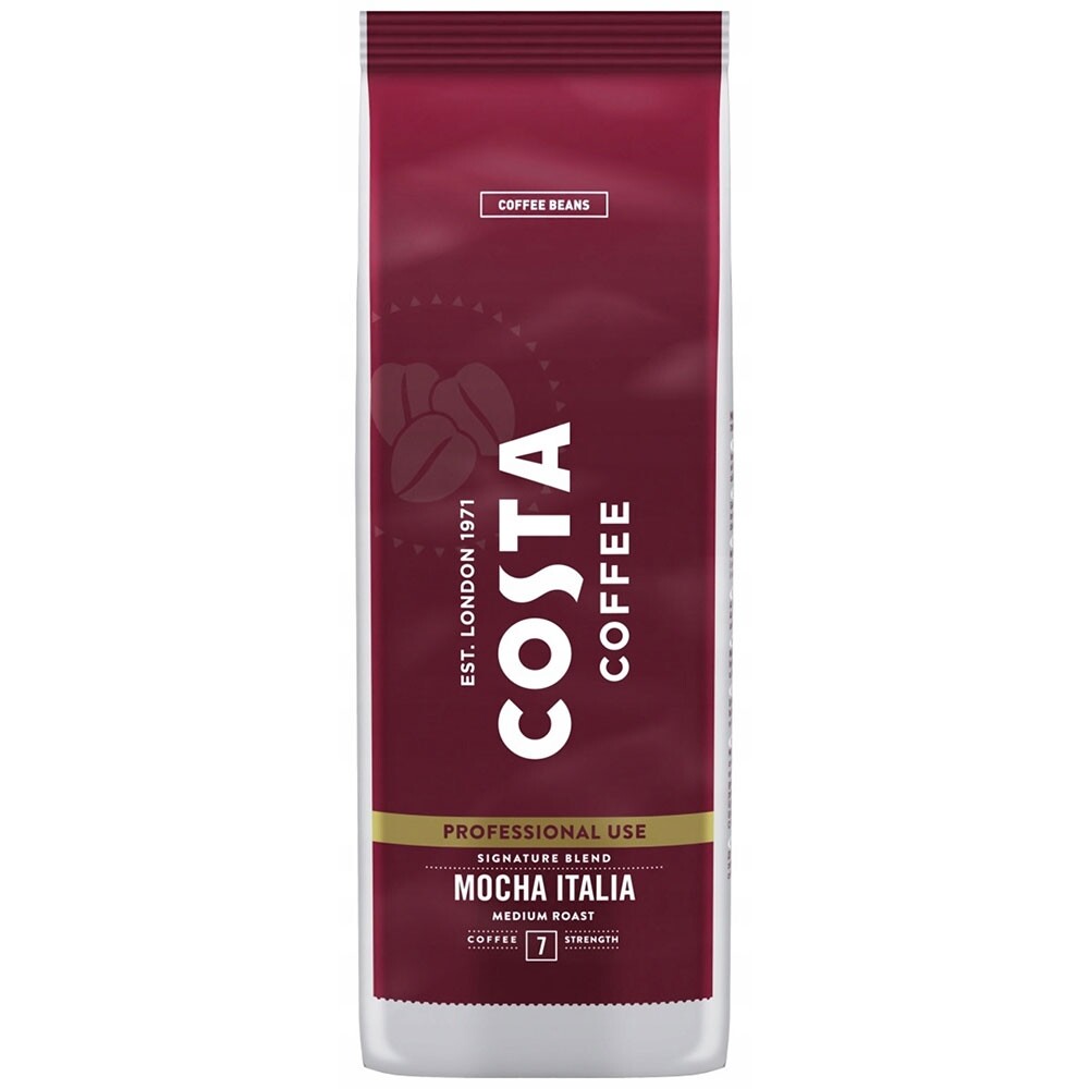 Costa Coffee Professional Mocha Italia Medium Roast - koffiebonen - 1 kilo