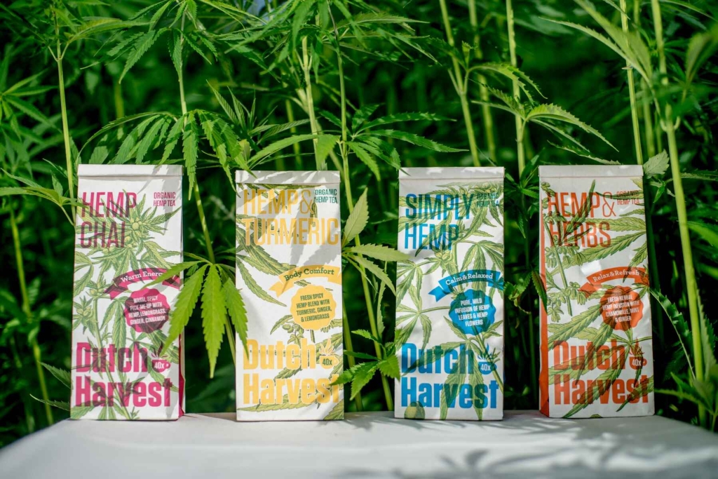 Hennep & Kruidenmix thee 40 gram - Dutch Harvest losse thee
