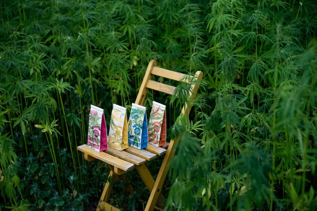 Hennep & Kruidenmix thee 40 gram - Dutch Harvest losse thee