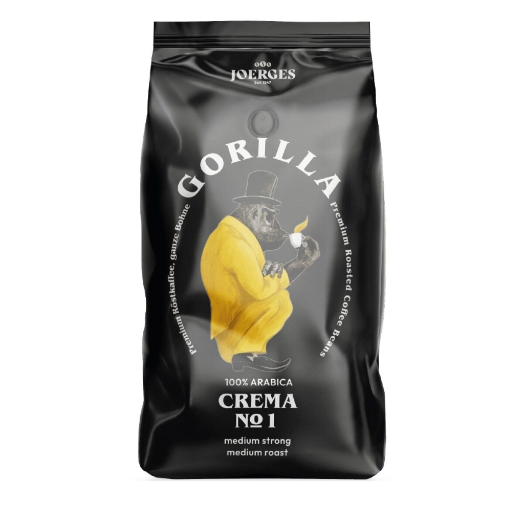 Gorilla Crema No.1 - koffiebonen - 1 kilo