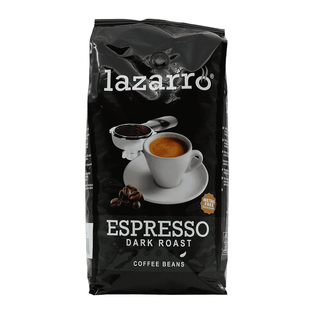 Lazarro espresso dark roast - koffiebonen - 1 kilo