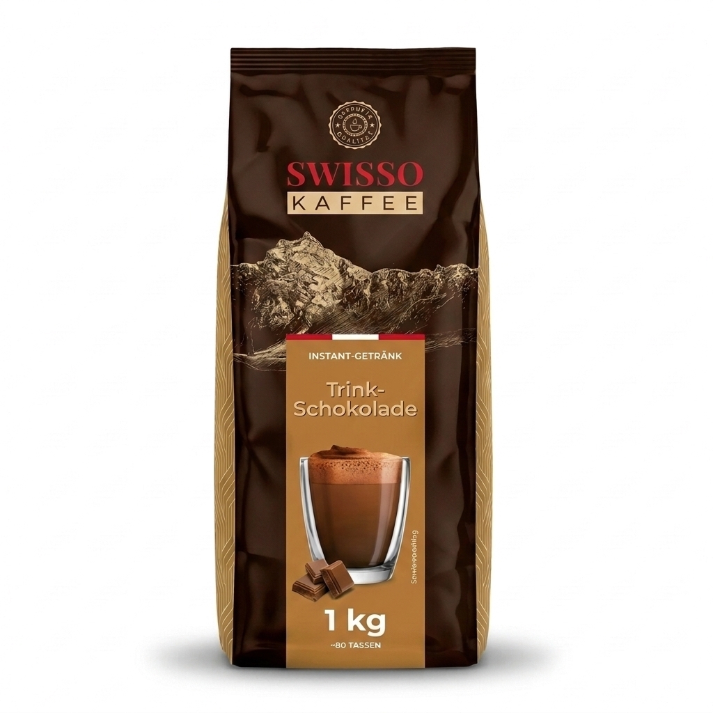 Swisso Kaffee Chocoladedrank - instant chocolademelk - 1 kg