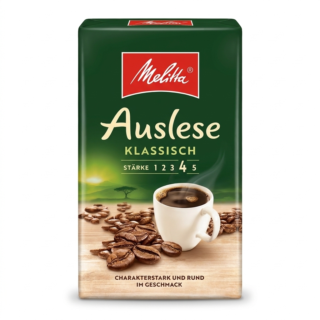 Melitta Auslese Klassisch - gemalen koffie - 500 gram
