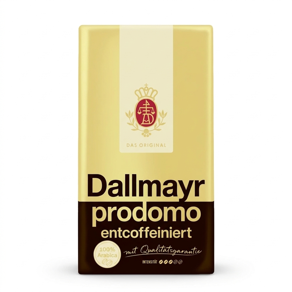 Dallmayr prodomo cafeïnevrij - gemalen koffie - 500 gram