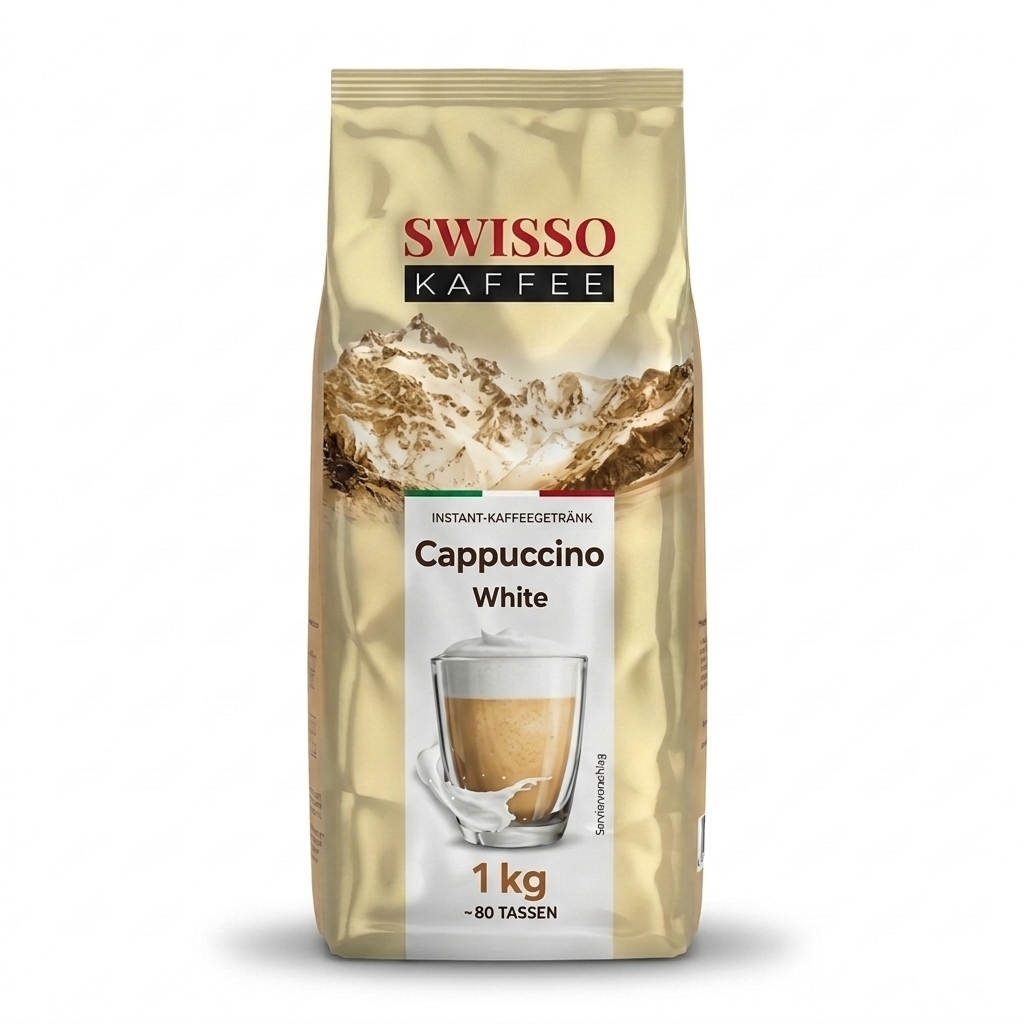 Swisso Kaffee Cappuccino White - instant cappuccino - 1 kg