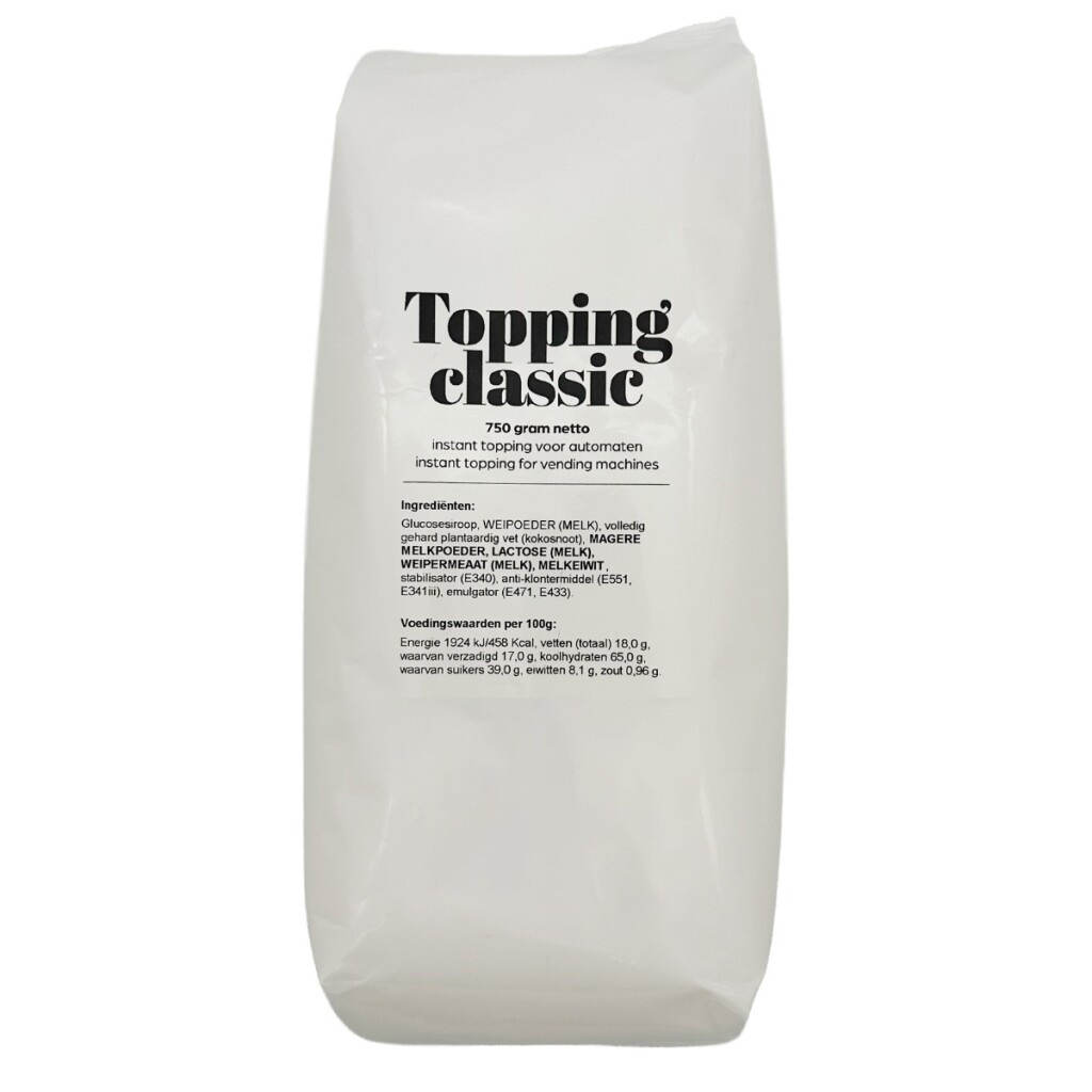 Café du Jour Melktopping (minder suiker)