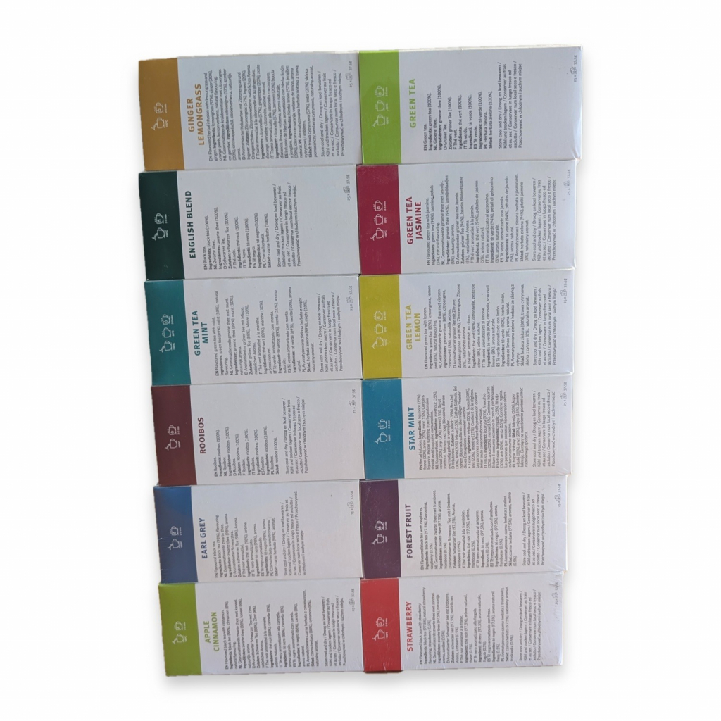 Assortiment sleeve - Sunleaf - 12 x 25 theezakjes