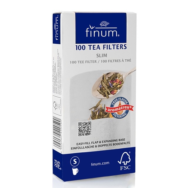 Theefilters S Finum - 2 tot 4 koppen - 100 stuks
