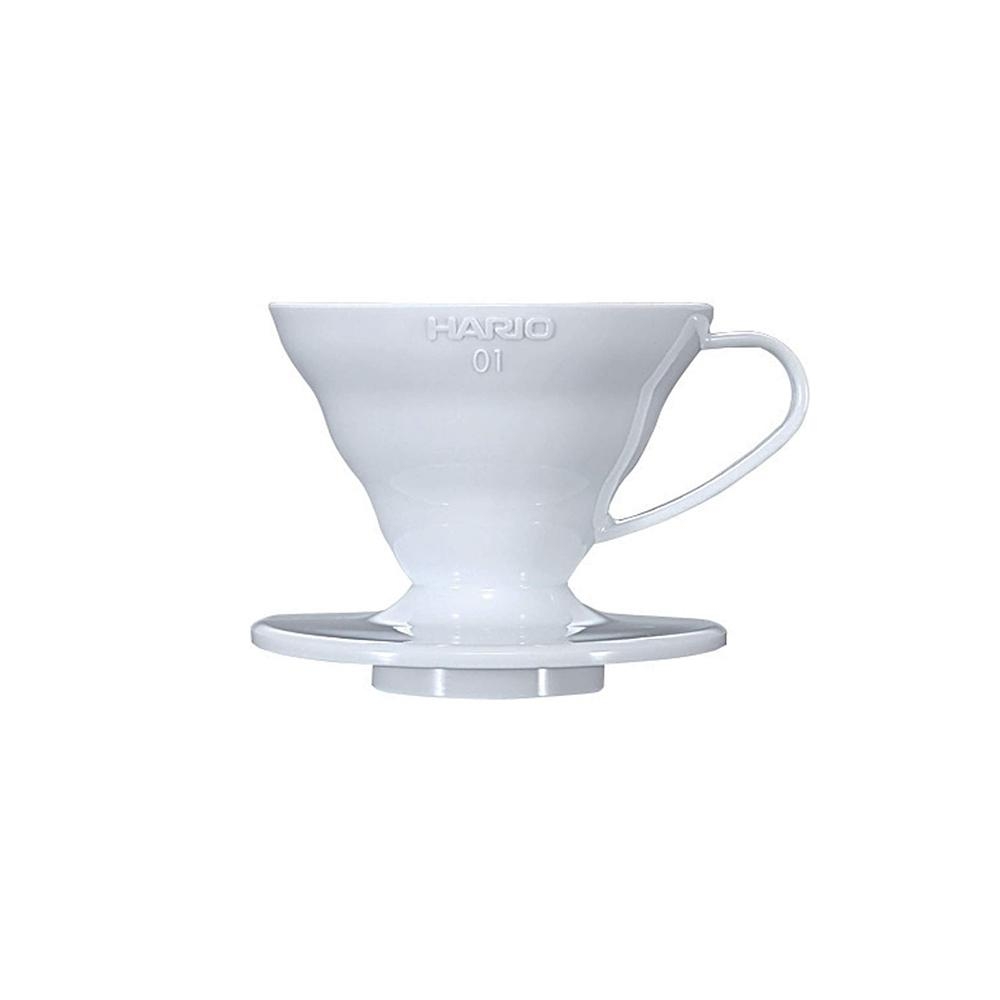 Hario V60 Dripper - maat 01 plastic wit