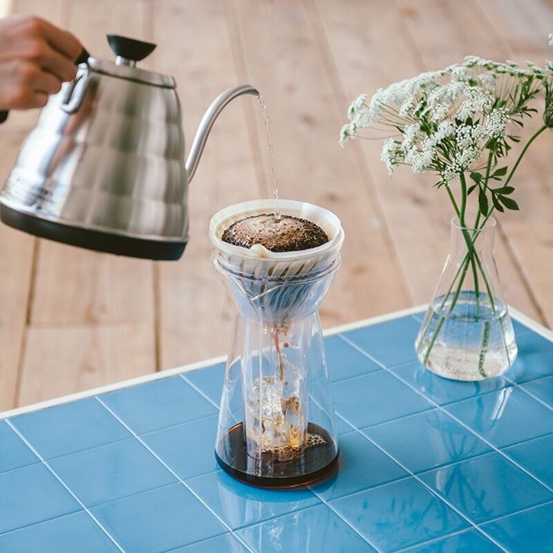 Hario V60 Iced Coffee Maker van glas