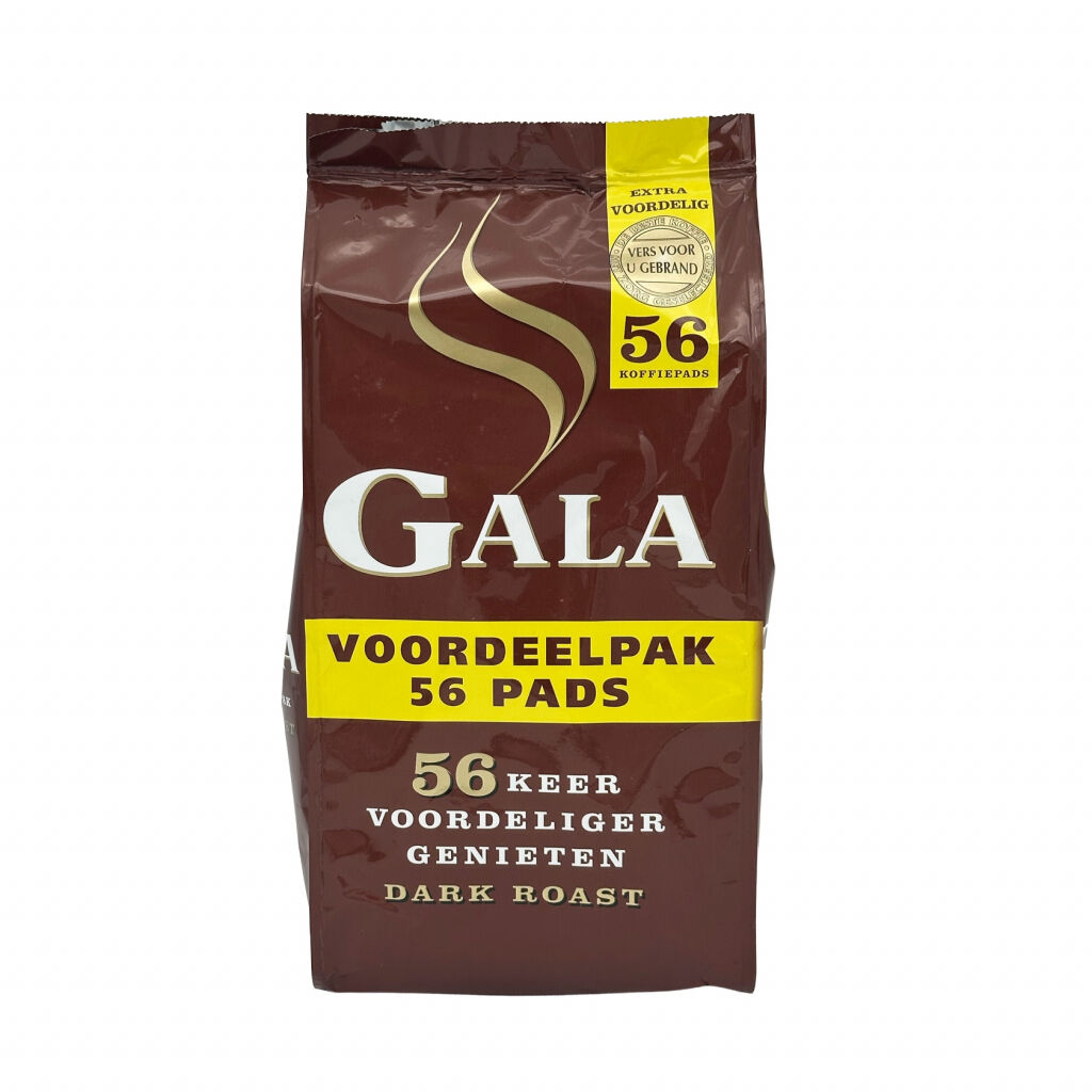 Gala Dark Roast - koffiepads - 56 stuks