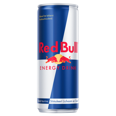 Red Bull 250 ml. / tray 24 blikken (+ Nederlands statiegeld)