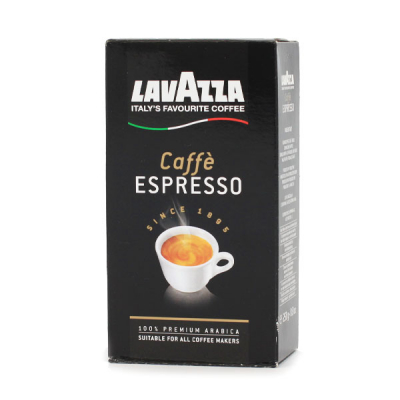 Lavazza Caffe Espresso koffie 250 gram gemalen koffie