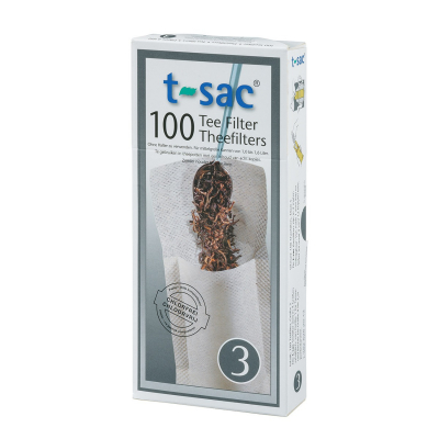 t-sac Theefilters No. 3 - voor 100 x acht koppen thee