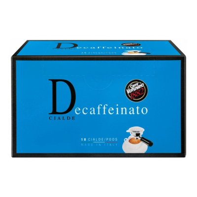 Caffè Vergnano ESE serving pods - Decaffeinato - 18 stuks