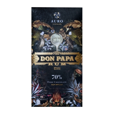 Auro - Don Papa Rum - 70% pure chocolade