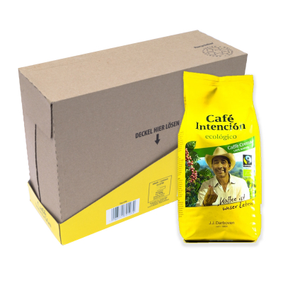 Café Intención Ecológico Caffé Crema koffiebonen 4 x 1 kilo