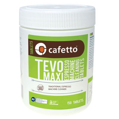 Cafetto Tevo® Maxi - reinigingstabletten voor koffiemachines (2,5 gram) - 150 stuks