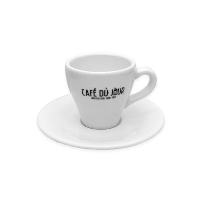 Café du Jour espresso kop en schotel