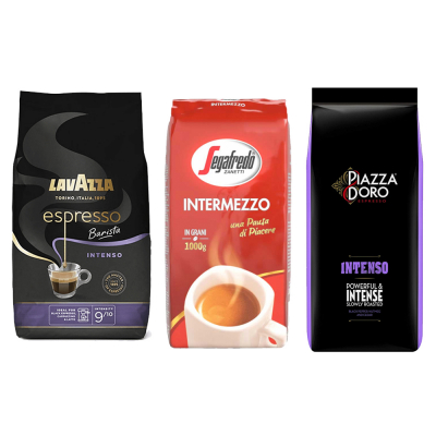 Koffiepakket "Extra Espresso" - koffiebonen - 3 x 1 kilo
