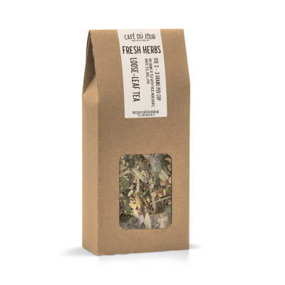 Fresh Herbs - kruiden thee 100 gram - Café du Jour losse thee
