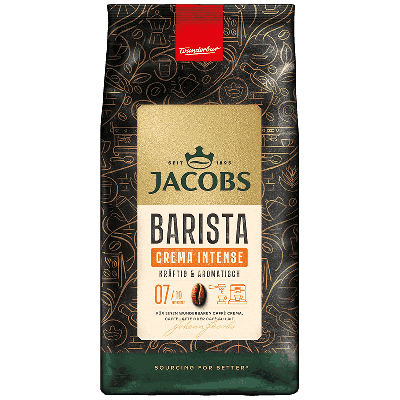 Jacobs Barista Crema Intense - koffiebonen - 1 kilo