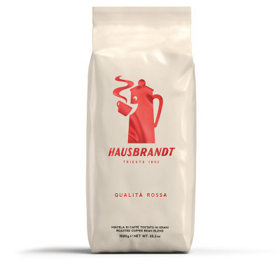 Caffè Hausbrandt Qualità Rossa - koffiebonen - 1 kilo