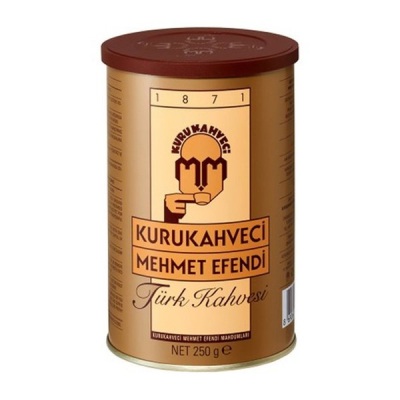 Turkse koffie Kurukahveci Mehmet Efendi - gemalen koffie - 250 gram 