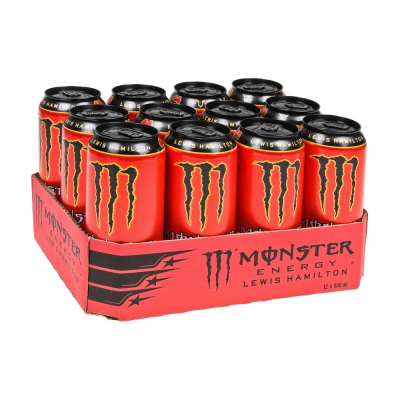 Monster Lewis Hamilton 500 ml. / tray 12 blikken