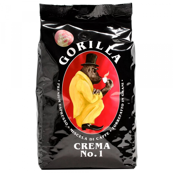 Gorilla Crema No.1 - koffiebonen - 1 kilo